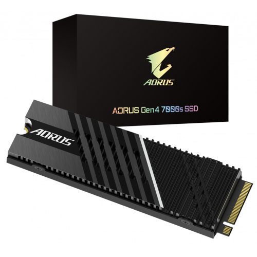 Продати SSD-диск Gigabyte AORUS Gen4 7000s 3D NAND TLC 2TB M.2 (2280 PCI-E) NVMe 1.4 (GP-AG70S2TB) за Trade-In у інтернет-магазині Телемарт - Київ, Дніпро, Україна фото