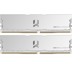 Фото ОЗУ GoodRAM DDR4 16GB (2x8GB) 4000Mhz IRDM Pro Hollow White (IRP-W4000D4V64L18S/16GDC)