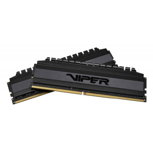 Фото ОЗП Patriot DDR4 16GB (2x8GB) 3600Mhz Viper 4 Blackout (PVB416G360C8K)