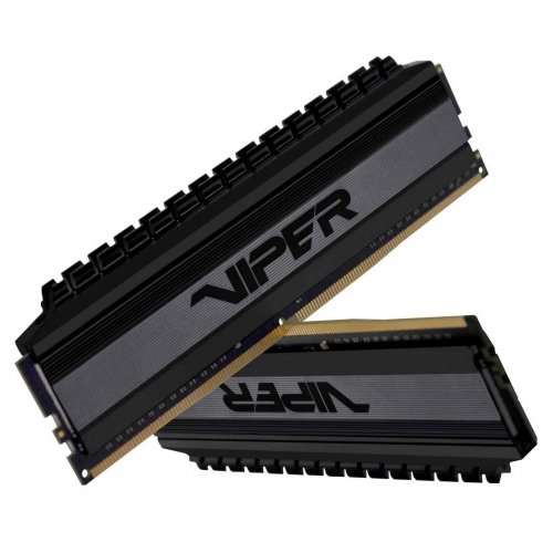Фото ОЗП Patriot DDR4 16GB (2x8GB) 3600Mhz Viper 4 Blackout (PVB416G360C8K)