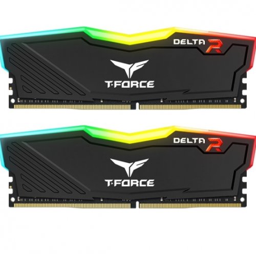 Photo RAM Team DDR4 32GB (2x16GB) 3200Mhz T-Force Delta RGB Black (TF3D432G3200HC16FDC01)