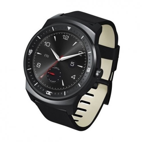 Купить Умные часы LG G Watch R W110 Black - цена в Харькове, Киеве, Днепре, Одессе
в интернет-магазине Telemart фото