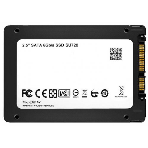 Продать SSD-диск ADATA Ultimate SU720 3D NAND 500GB 2.5" (ASU720SS-500G-C) по Trade-In интернет-магазине Телемарт - Киев, Днепр, Украина фото