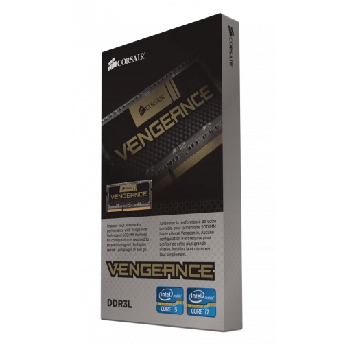 Продать ОЗУ Corsair SODIMM DDR3 8GB 1600Mhz Vengeance High Performance Laptop (CMSX8GX3M1A1600C10) по Trade-In интернет-магазине Телемарт - Киев, Днепр, Украина фото