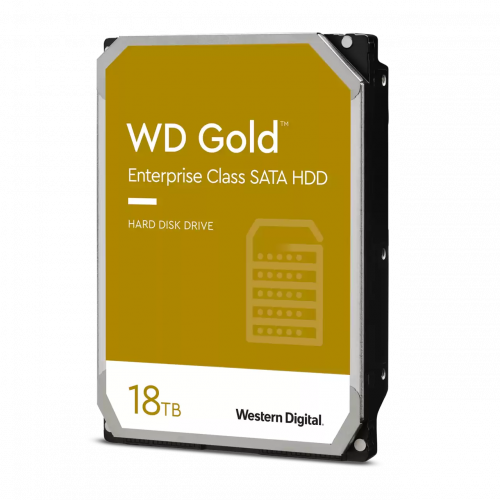 Photo Western Digital Gold Enterprise Class 512e 18TB 512MB 7200RPM 3.5
