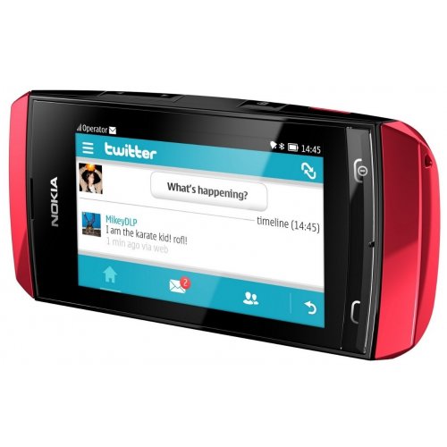 Купить Мобильный телефон Nokia Asha 305 Red - цена в Харькове, Киеве, Днепре, Одессе
в интернет-магазине Telemart фото