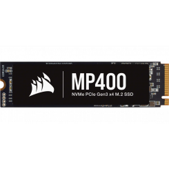 Фото SSD-диск Corsair MP400 3D NAND QLC 2TB M.2 (2280 PCI-E) NVMe x4 (CSSD-F2000GBMP400)