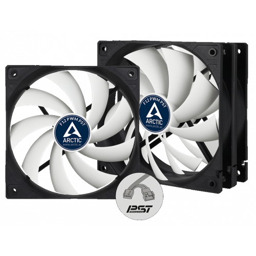 Продати Набір кулерів для корпусу Arctic F12 PWM PST (3-Fan Pack) (ACFAN00194A) Black/White за Trade-In у інтернет-магазині Телемарт - Київ, Дніпро, Україна фото
