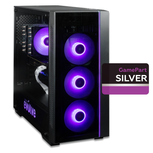 Продати Комп'ютер EVOLVE GamePart Silver 2B+ (EVGP-S2Bi1070KFN307-32S500GBk) Black за Trade-In у інтернет-магазині Телемарт - Київ, Дніпро, Україна фото