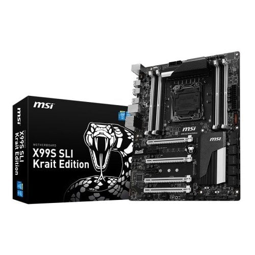 Продати Материнська плата MSI X99S SLI Krait Edition (s2011-3 Intel X99) за Trade-In у інтернет-магазині Телемарт - Київ, Дніпро, Україна фото