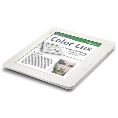 Купить Электронная книга PocketBook 801 Color Lux White - цена в Харькове, Киеве, Днепре, Одессе
в интернет-магазине Telemart фото