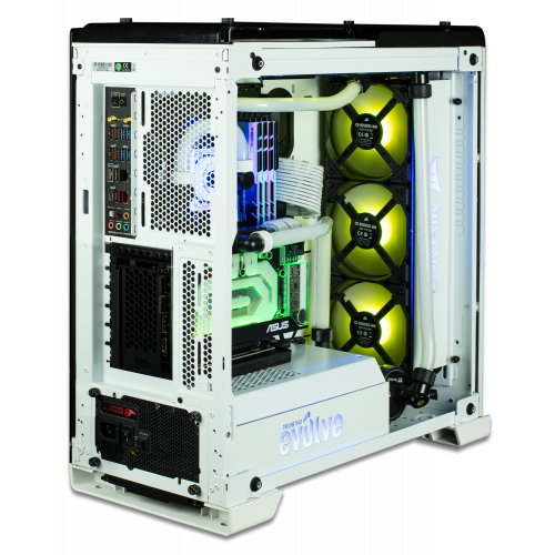 Продать Компьютер EVOLVE CustomPart Crystal_570X BW (EVCP-CBWR590XN309-32S1TWh) White по Trade-In интернет-магазине Телемарт - Киев, Днепр, Украина фото