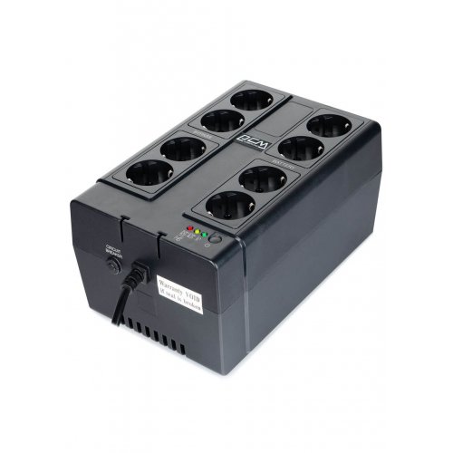 ДБЖ Powercom CUB-850N Schuko купити в Україні: Київ, Львів, Хмельницький, Тернопіль, Івано-Франківськ | Низька ціна, відгуки, характеристики від TELEMART фото