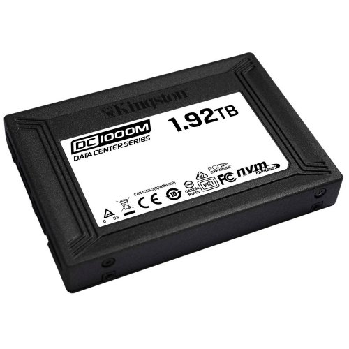 Продать SSD-диск Kingston DC1000M 3D TLC NAND 1.92TB U.2 NVMe x4 (SEDC1000M/1920G) по Trade-In интернет-магазине Телемарт - Киев, Днепр, Украина фото