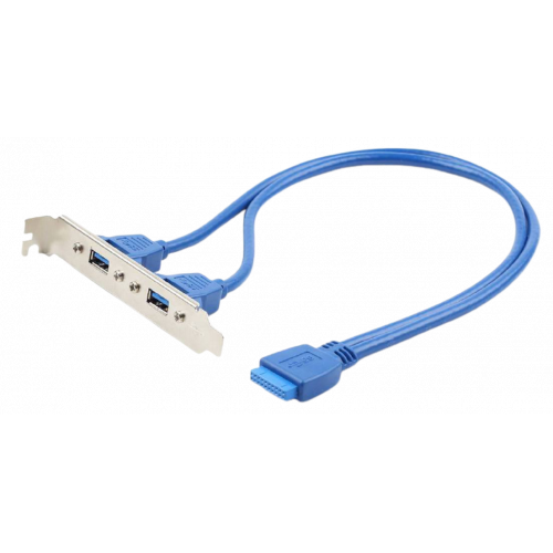 Переходник Cablexpert IDE 20 pin to 2 x USB 3.0 (CC-USB3-RECEPTACLE) купить в Украине: Киев, Днепр, Харьков, Одесса  | Низкая цена, отзывы, характеристики от TELEMART фото