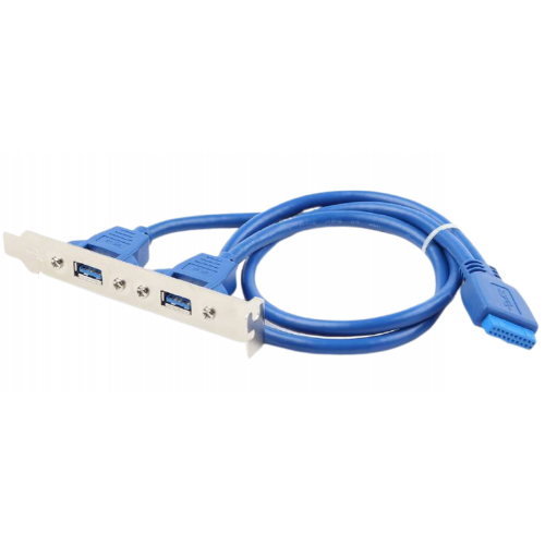 Переходник Cablexpert IDE 20 pin to 2 x USB 3.0 (CC-USB3-RECEPTACLE) купить в Украине: Киев, Днепр, Харьков, Одесса  | Низкая цена, отзывы, характеристики от TELEMART фото