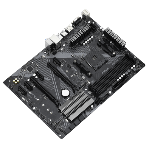 Photo Motherboard AsRock B450 Pro4 R2.0 (sAM4, AMD B450)