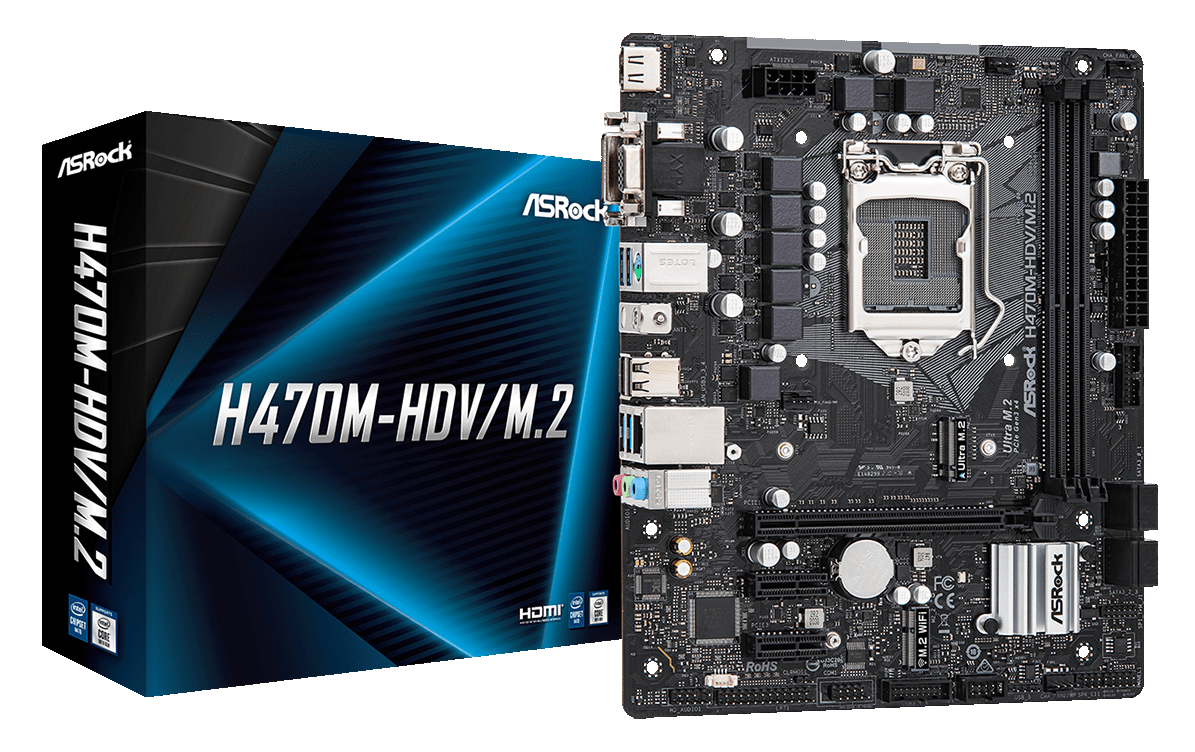 Asrock h470m hdv обзор