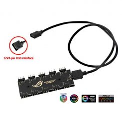 Контроллер T-Adapter RGB 10 connectors 12V 4-Pin