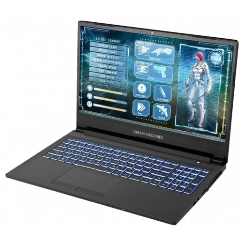 Продать Ноутбук Dream Machines G1650-15 (G1650-15UA46) Black по Trade-In интернет-магазине Телемарт - Киев, Днепр, Украина фото