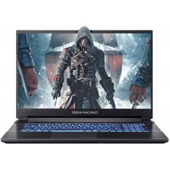 Ноутбук Dream Machines G1650Ti-17 (G1650TI-17UA37) Black / 17.3″ (1920x1080, WVA) / Intel Core i7-10870H (2.2–5.0 ГГц), 8 ядер / NVIDIA GeForce GTX 1650 Ti / 16 ГБ (DDR4) / 1024 ГБ (SSD) / Без ОС