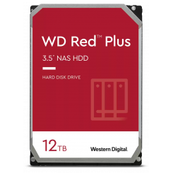 Жесткий диск Western Digital Red Plus NAS 12TB 256МB 7200RPM 3.5" (WD120EFBX)