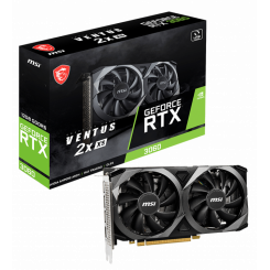 Видеокарта MSI GeForce RTX 3060 VENTUS 2X XS 12288MB (RTX 3060 VENTUS 2X XS 12G)