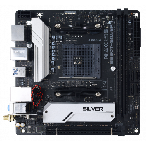 Продать Материнская плата Biostar B550T-SILVER Ver. 5.0 (sAM4, AMD B550) по Trade-In интернет-магазине Телемарт - Киев, Днепр, Украина фото