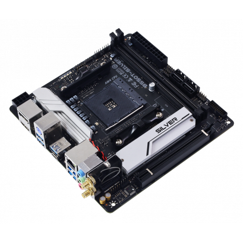 Продать Материнская плата Biostar B550T-SILVER Ver. 5.0 (sAM4, AMD B550) по Trade-In интернет-магазине Телемарт - Киев, Днепр, Украина фото