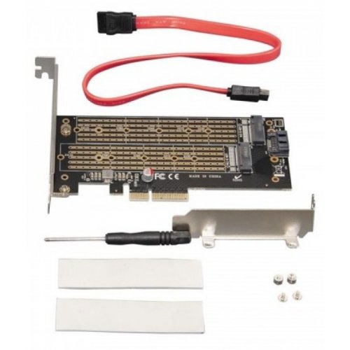 Купить Контроллер Frime PCI-E x4 to M.2 (ECF-PCIEtoSSD002.LP) - цена в Харькове, Киеве, Днепре, Одессе
в интернет-магазине Telemart фото