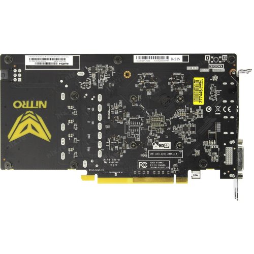 Продати Відеокарта Sapphire Radeon RX 460 NITRO 4096MB (11257-97-90G FR) Factory Recertified за Trade-In у інтернет-магазині Телемарт - Київ, Дніпро, Україна фото