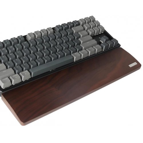 Купити Підставка під зап'ястя Keychron K8 Walnut Wood Palm Rest - ціна в Києві, Львові, Вінниці, Хмельницькому, Франківську, Україні | інтернет-магазин TELEMART.UA фото