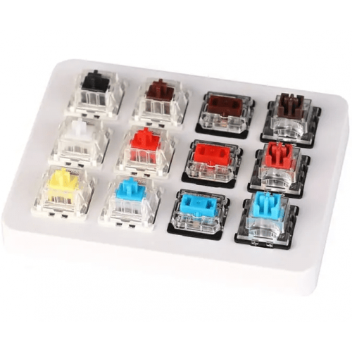 Набор переключателей для клавиатуры Keychron Mixed MX Switch 12 pcs Set 2 купить в Украине: Киев, Днепр, Харьков, Одесса  | Низкая цена, отзывы, характеристики от TELEMART фото
