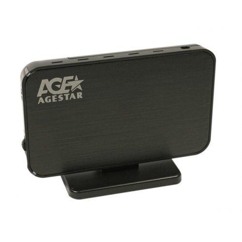 

Agestar Enclosure for 3.5" with USB 3.0 Type-B (3UB 3A8) Black