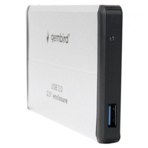 Купить Внешний карман Gembird USB 3.0 Enclosure for 2.5'' (EE2-U3S-2-S) Silver - цена в Харькове, Киеве, Днепре, Одессе
в интернет-магазине Telemart фото