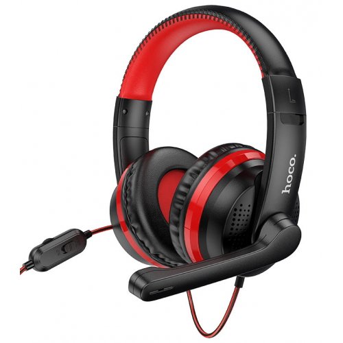 JACLEM - CASQUE FILAIRE GAMING HOCO W104 STEREO HD + MICROPHONE