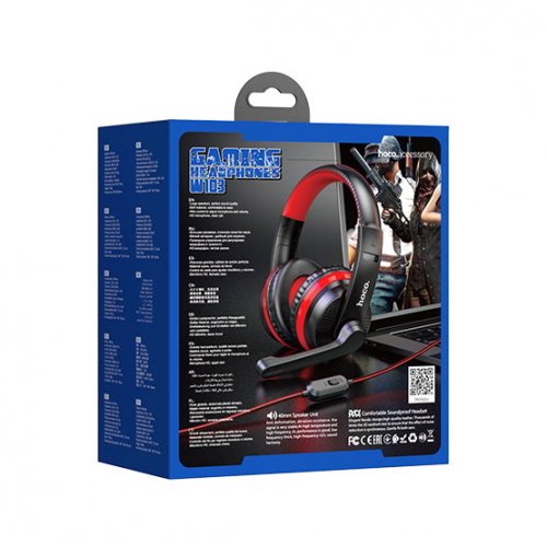 Build a PC for Headset Hoco W103 Magic tour Gaming Black/Red with  compatibility check and compare prices in France: Paris, Marseille, Lisle  on NerdPart