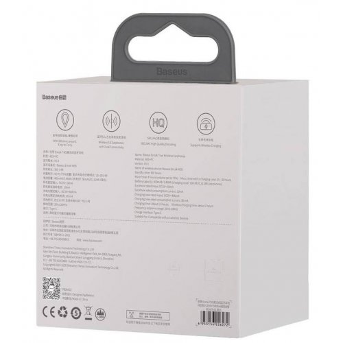 Навушники Baseus Encok True Wireless Earphones W05 (NGW05-02) White купити в Україні | Telemart фото