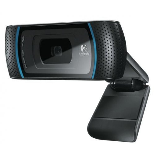 Купити Веб-камера Logitech HD Webcam B910 HD (960-000684) - ціна в Києві, Львові, Вінниці, Хмельницькому, Франківську, Україні | інтернет-магазин TELEMART.UA фото