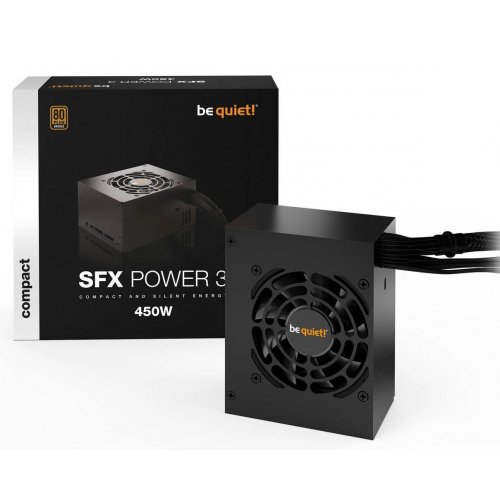 Продати Блок живлення Be Quiet! SFX Power 3 450W (BN321) за Trade-In у інтернет-магазині Телемарт - Київ, Дніпро, Україна фото