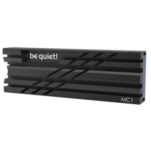 Купити Радіатор Be Quiet! M.2 SSD cooler MC1 (BZ002) Black - ціна в Києві, Львові, Вінниці, Хмельницькому, Франківську, Україні | інтернет-магазин TELEMART.UA фото