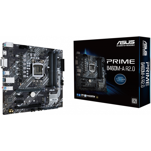 Photo Motherboard Asus PRIME B460M-A R2.0 (s1200, Intel H470)