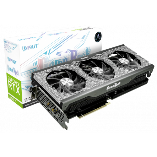 Photo Video Graphic Card Palit GeForce RTX 3070 Ti GameRock 8192MB (NED307T019P2-1047G)