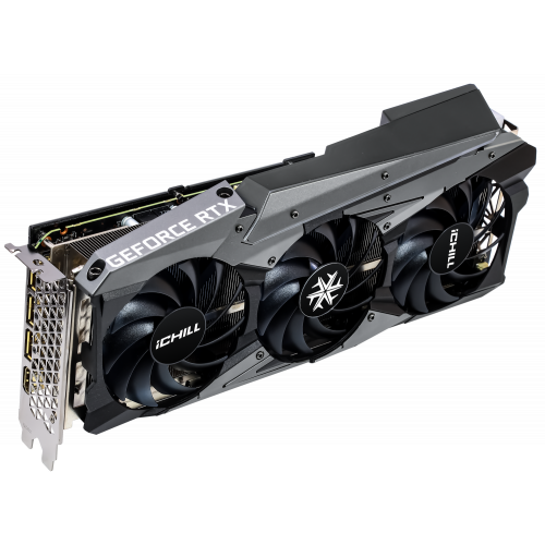 Продати Відеокарта Inno3D GeForce RTX 3070 Ti ICHILL X3 8192MB (C307T3-086XX-1820VA38) за Trade-In у інтернет-магазині Телемарт - Київ, Дніпро, Україна фото