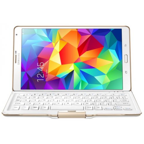 Купить Чехол-клавиатура Samsung для Galaxy Tab S 10.5 EJ-CT800RWEGRU White - цена в Харькове, Киеве, Днепре, Одессе
в интернет-магазине Telemart фото