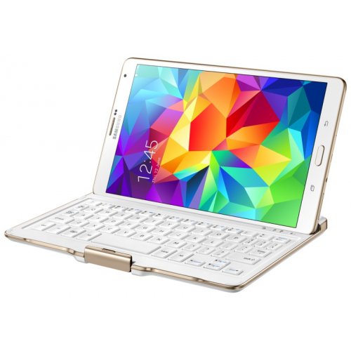 Купить Чехол-клавиатура Samsung для Galaxy Tab S 8.4 EJ-CT700RWEGRU White - цена в Харькове, Киеве, Днепре, Одессе
в интернет-магазине Telemart фото
