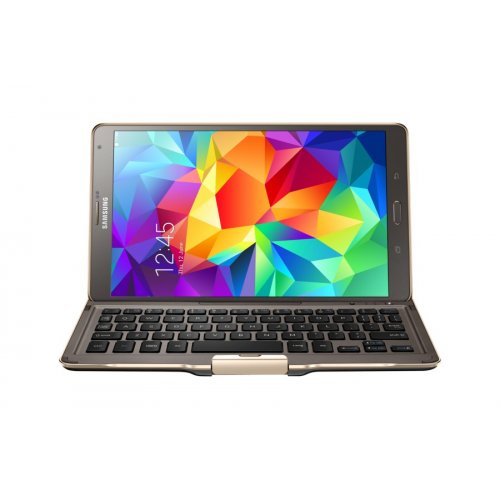 Купити Чехол-клавиатура Samsung для Galaxy Tab S 8.4 EJ-CT700RAEGRU Bronze Titanium - ціна в Києві, Львові, Вінниці, Хмельницькому, Франківську, Україні | інтернет-магазин TELEMART.UA фото