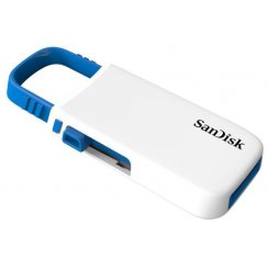 Накопичувач SanDisk Cruzer U 16GB White-Blue (SDCZ59-016G-B35WB)