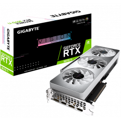 Фото Видеокарта Gigabyte GeForce RTX 3070 Ti VISION OC 8192MB (GV-N307TVISION OC-8GD)