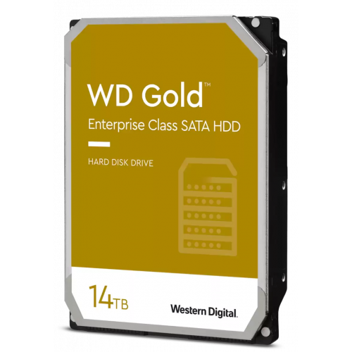 Photo Western Digital Gold Enterprise Class 14TB 512MB 7200RPM 3.5'' (WD141KRYZ)